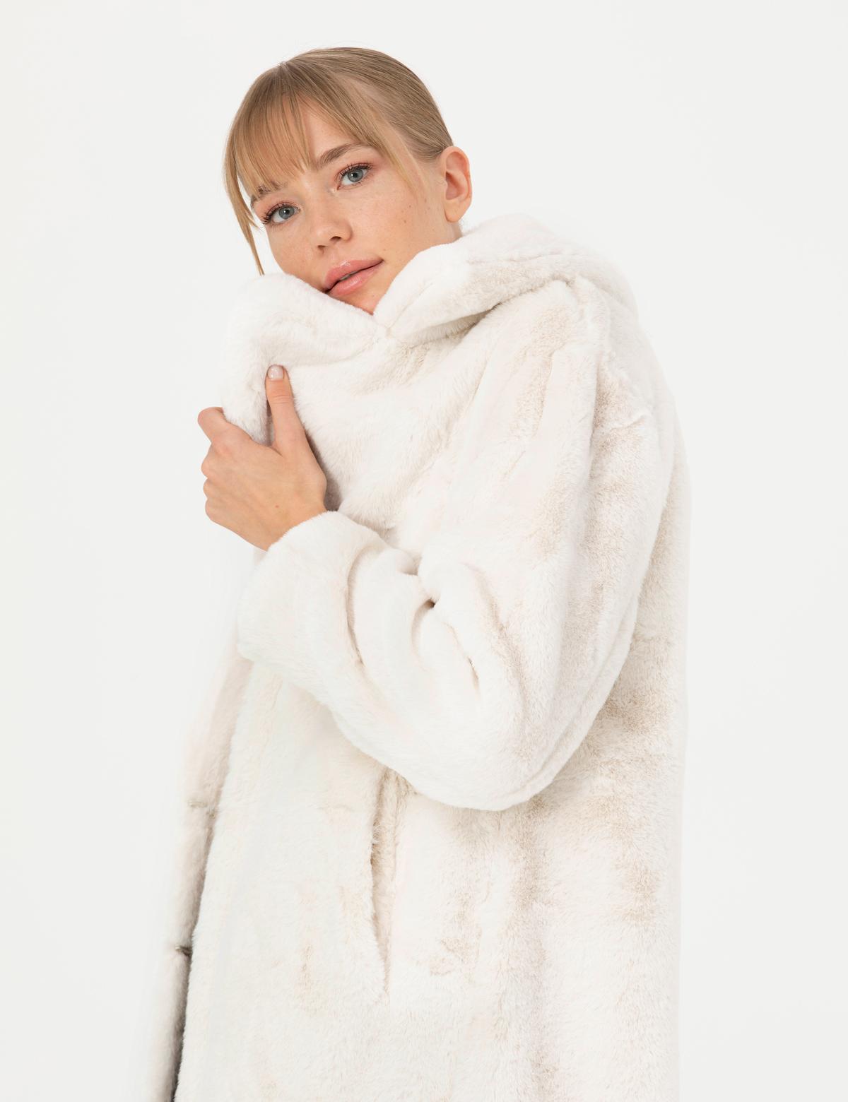 Ekru Kaşe Kaban - 50272216022