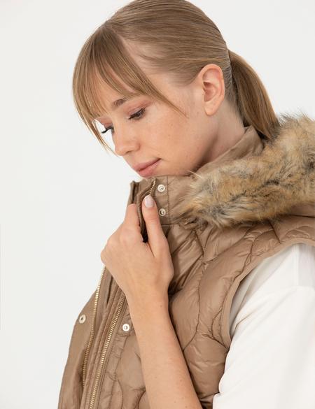 Camel Regular Fit Yelek - 50272228009