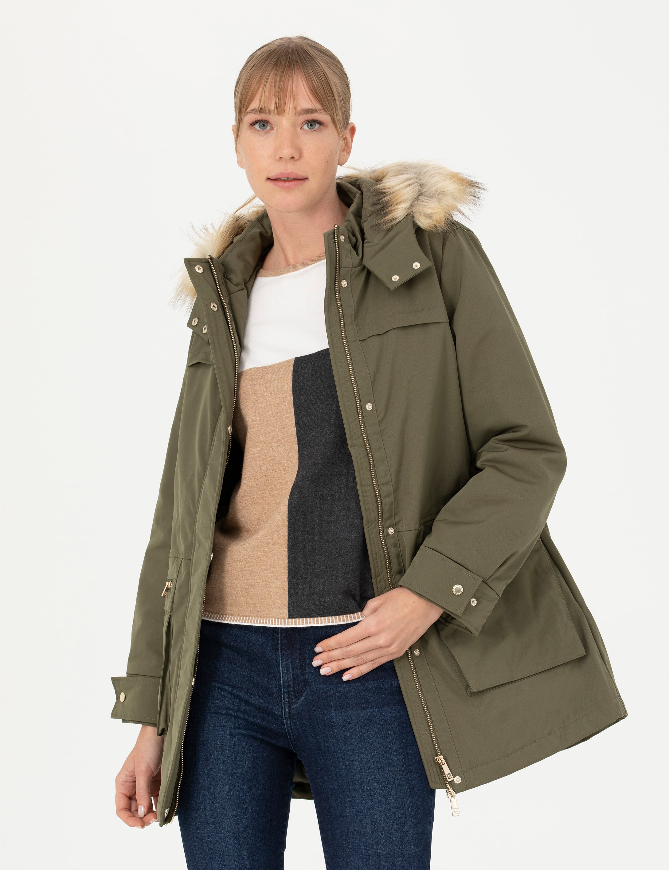 Haki Comfort Fit Kaban - Image 3