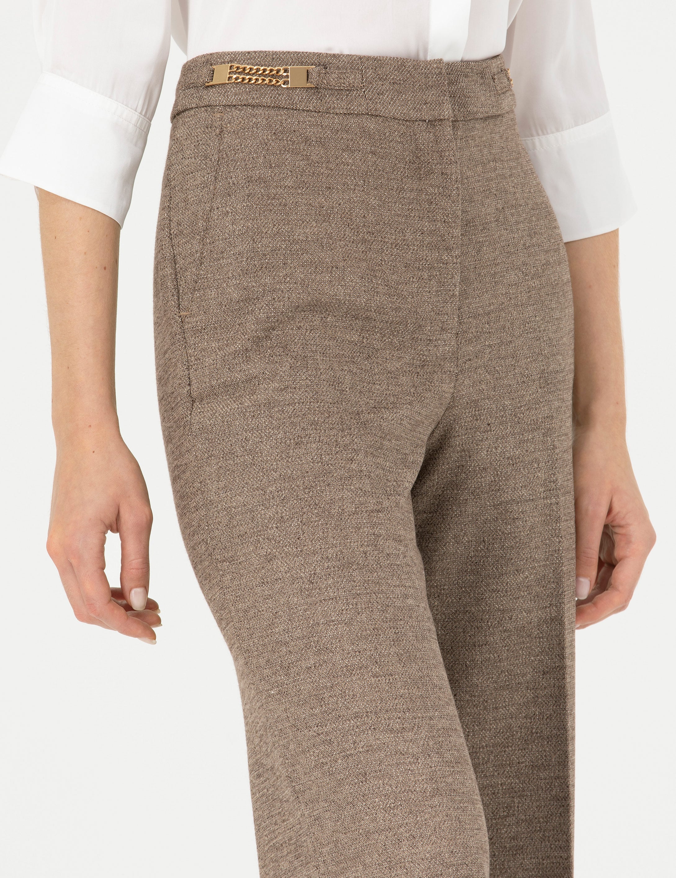 Pierre Cardin Camel Kumaş Pantolon görsel 4