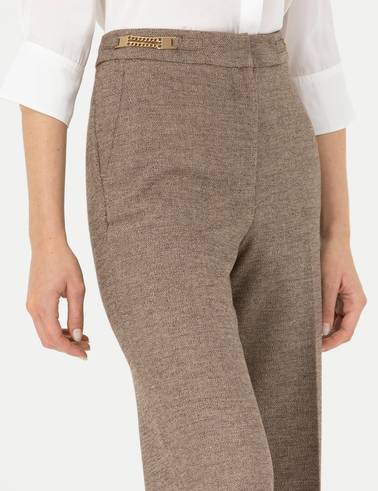 Camel Kumaş Pantolon