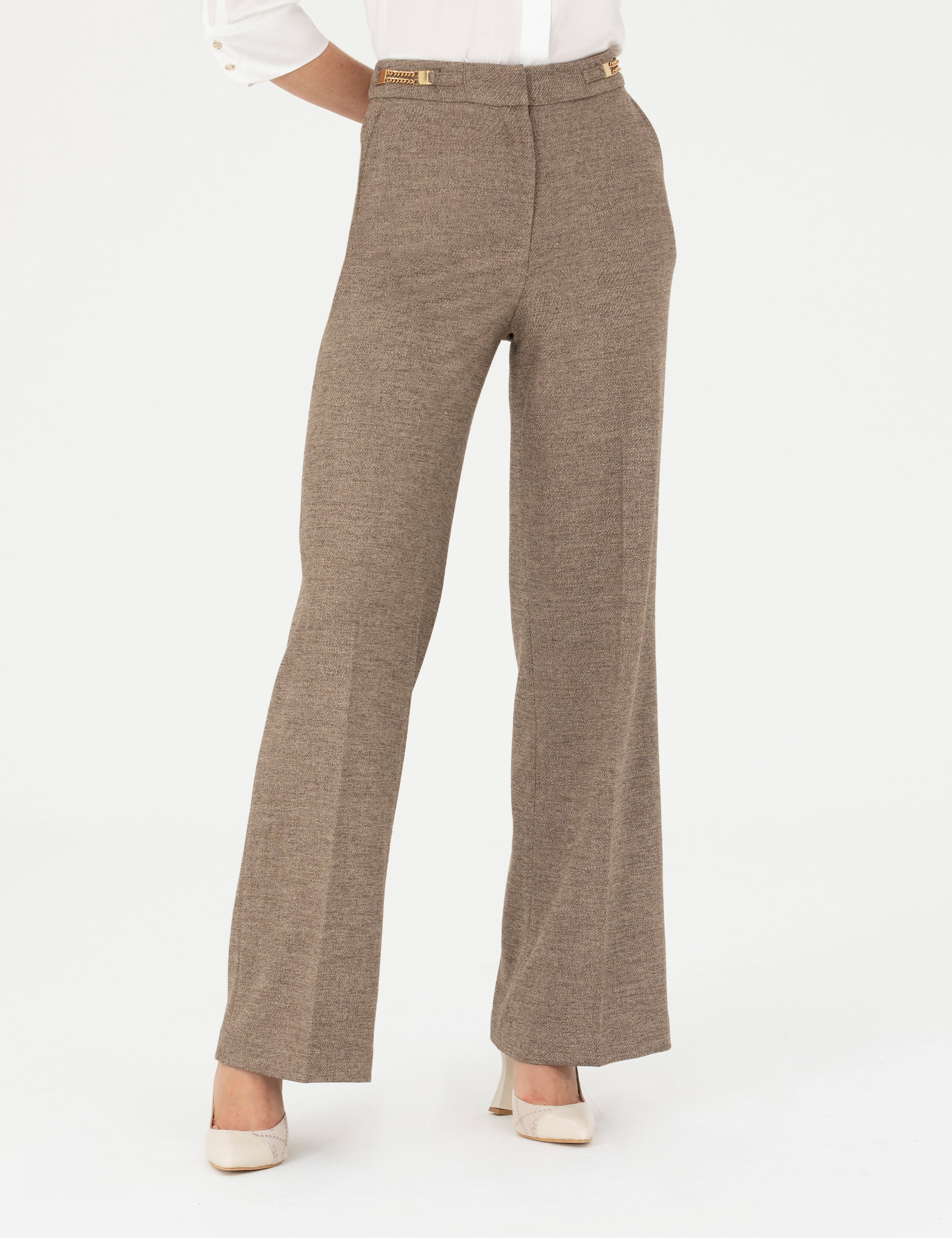 Pierre Cardin Camel Kumaş Pantolon görsel 2