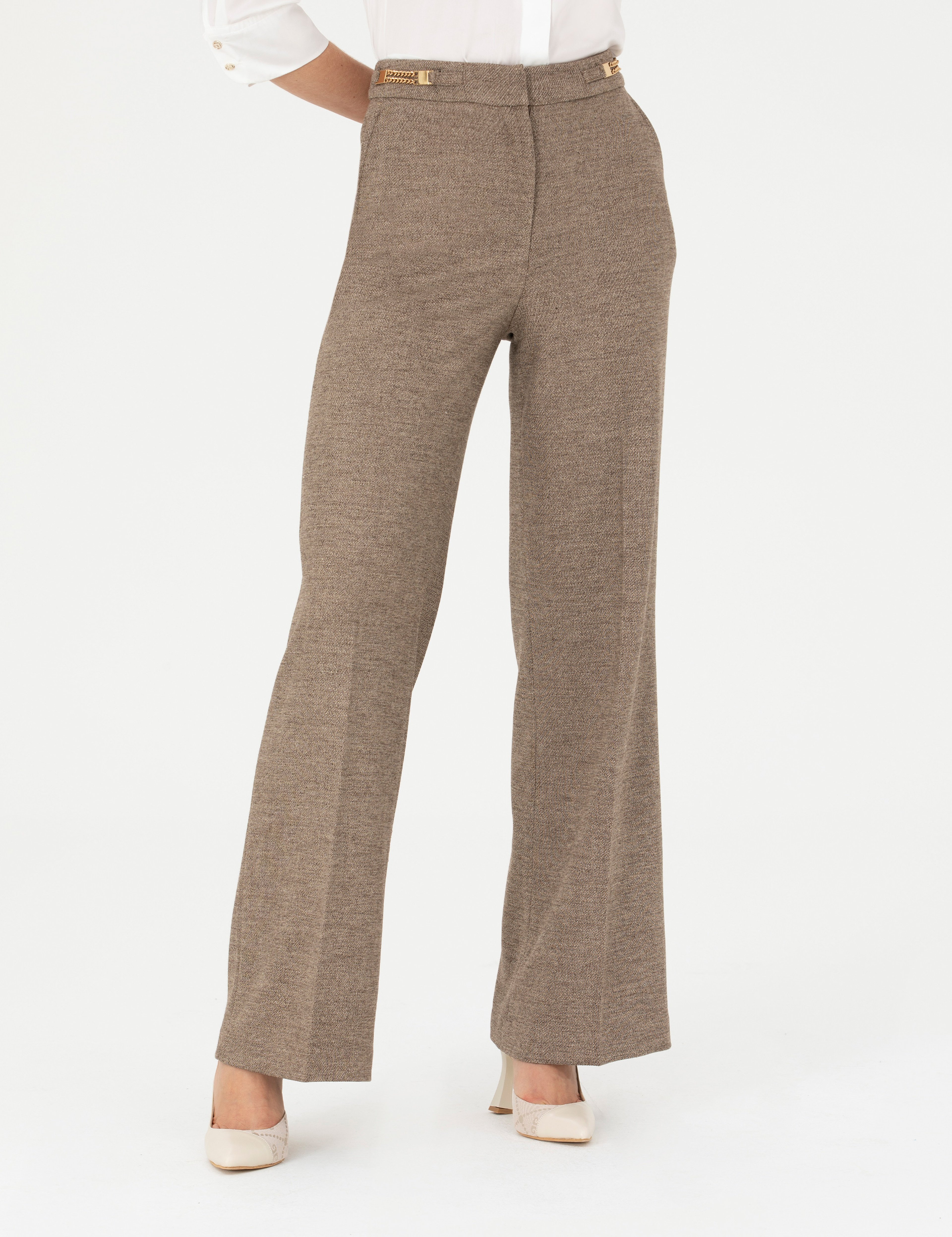 Camel Kumaş Pantolon - Image 2