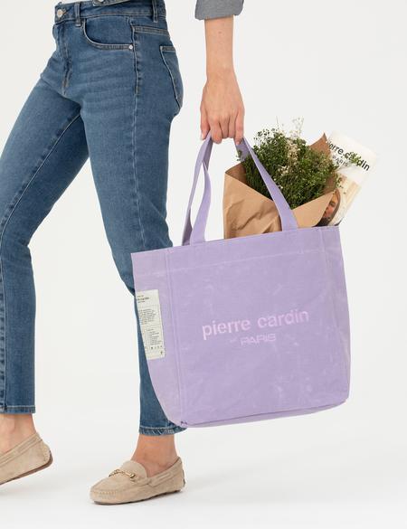 Mor Kanvas Kol Çantası - 50282220006