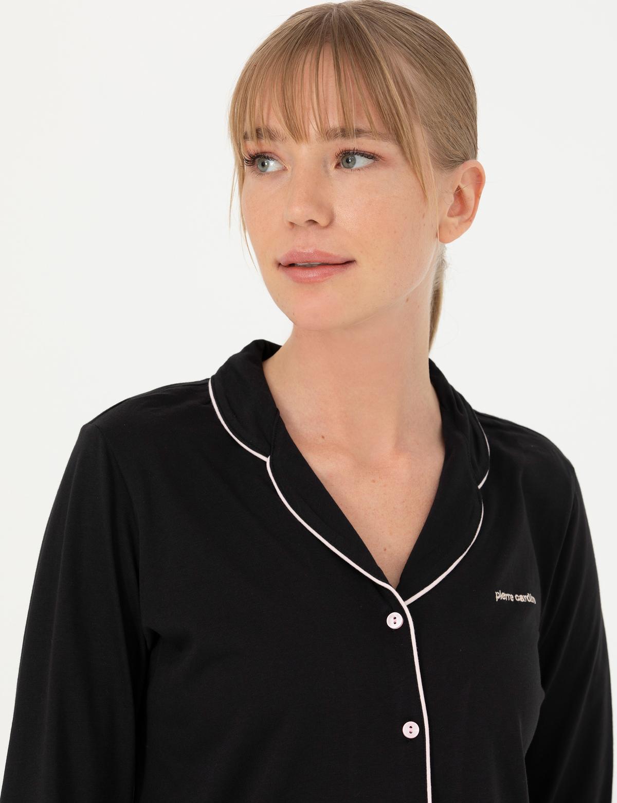 Siyah Pijama Takımı - 50286399016