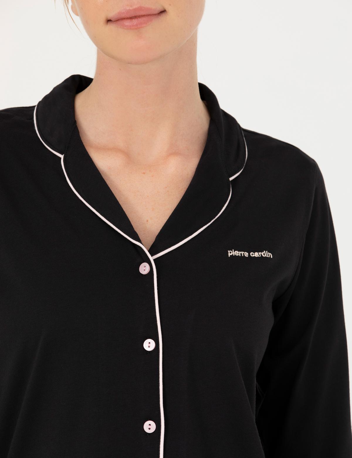 Siyah Pijama Takımı - 50286399016