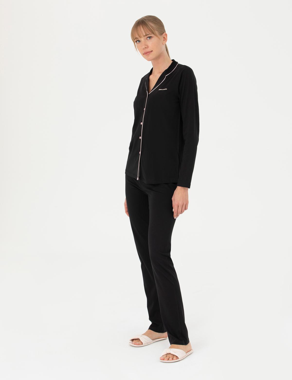 Siyah Pijama Takımı - 50286399016