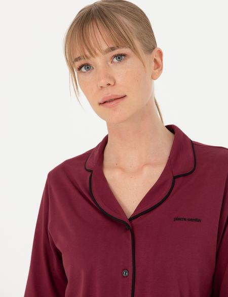 Bordo Pijama Takımı - 50286399017