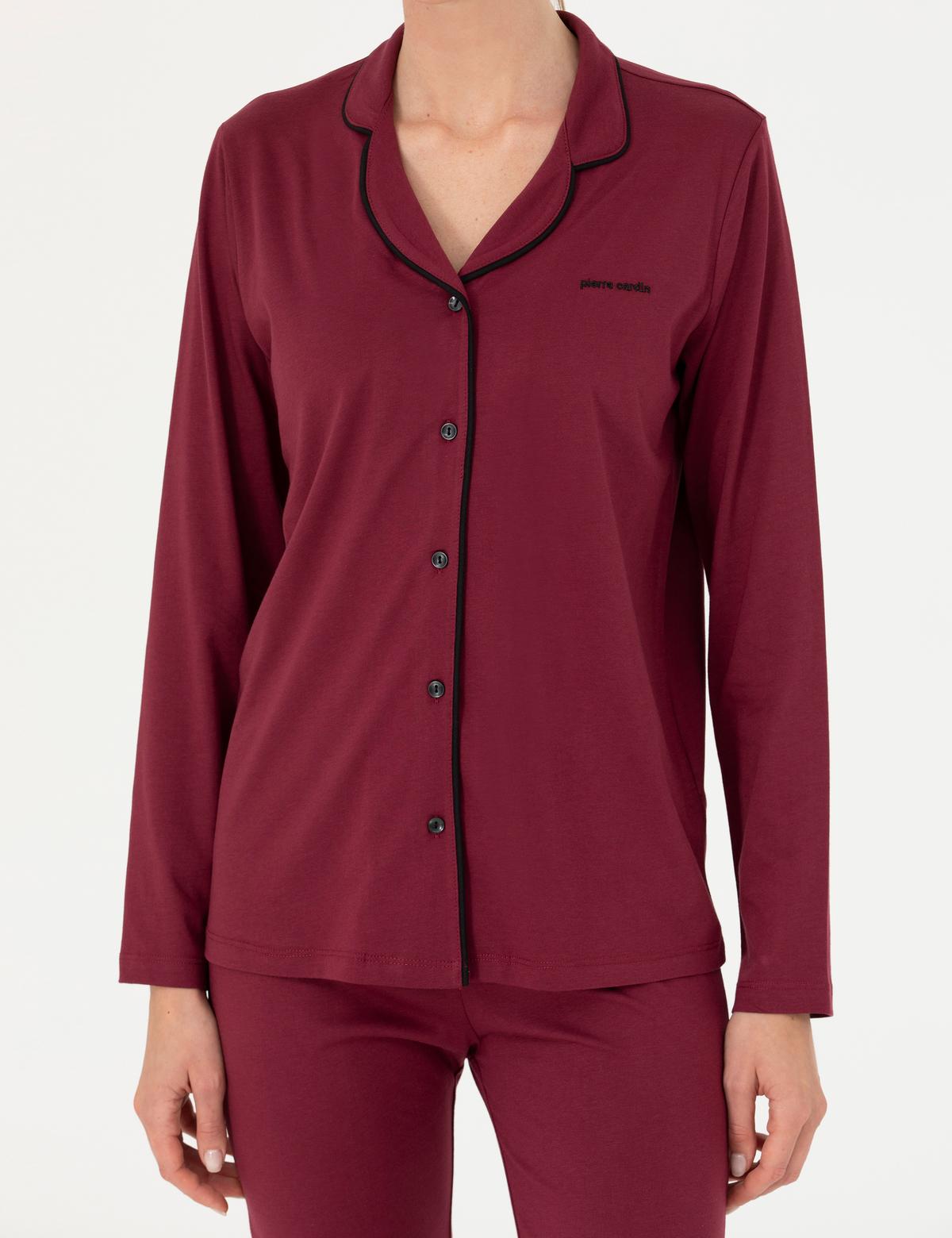 Bordo Pijama Takımı - 50286399017