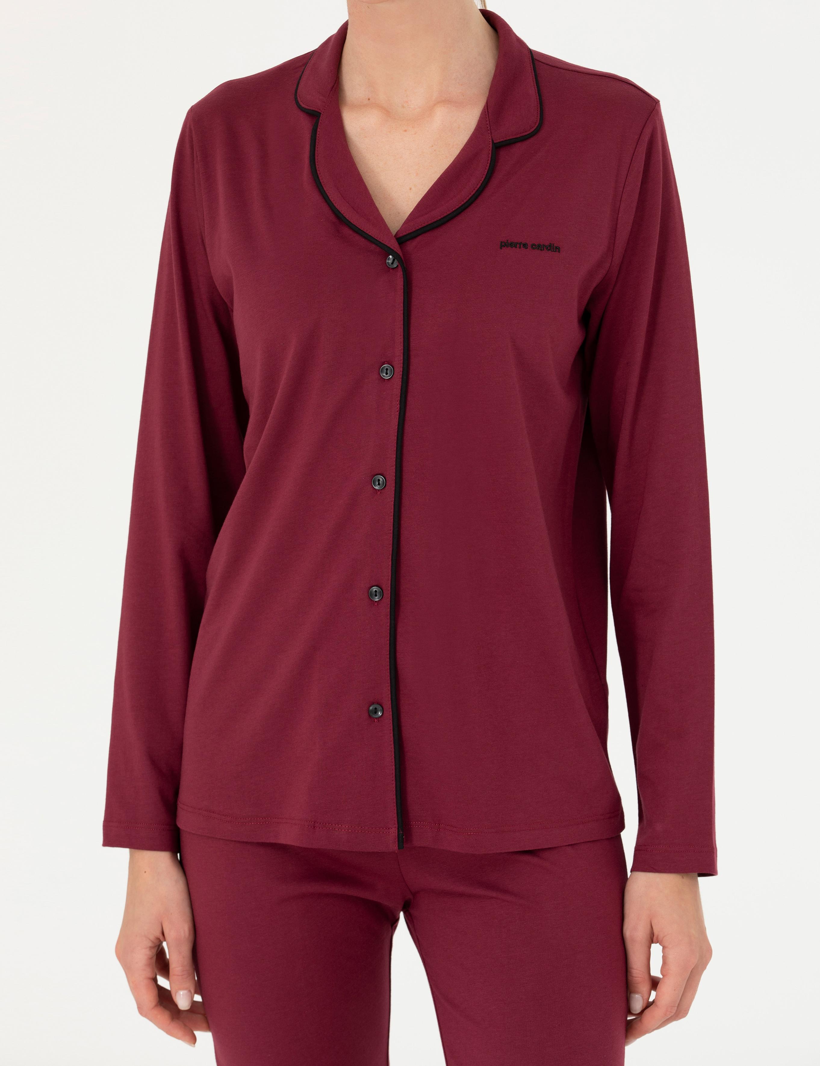 Bordo Pijama Takımı