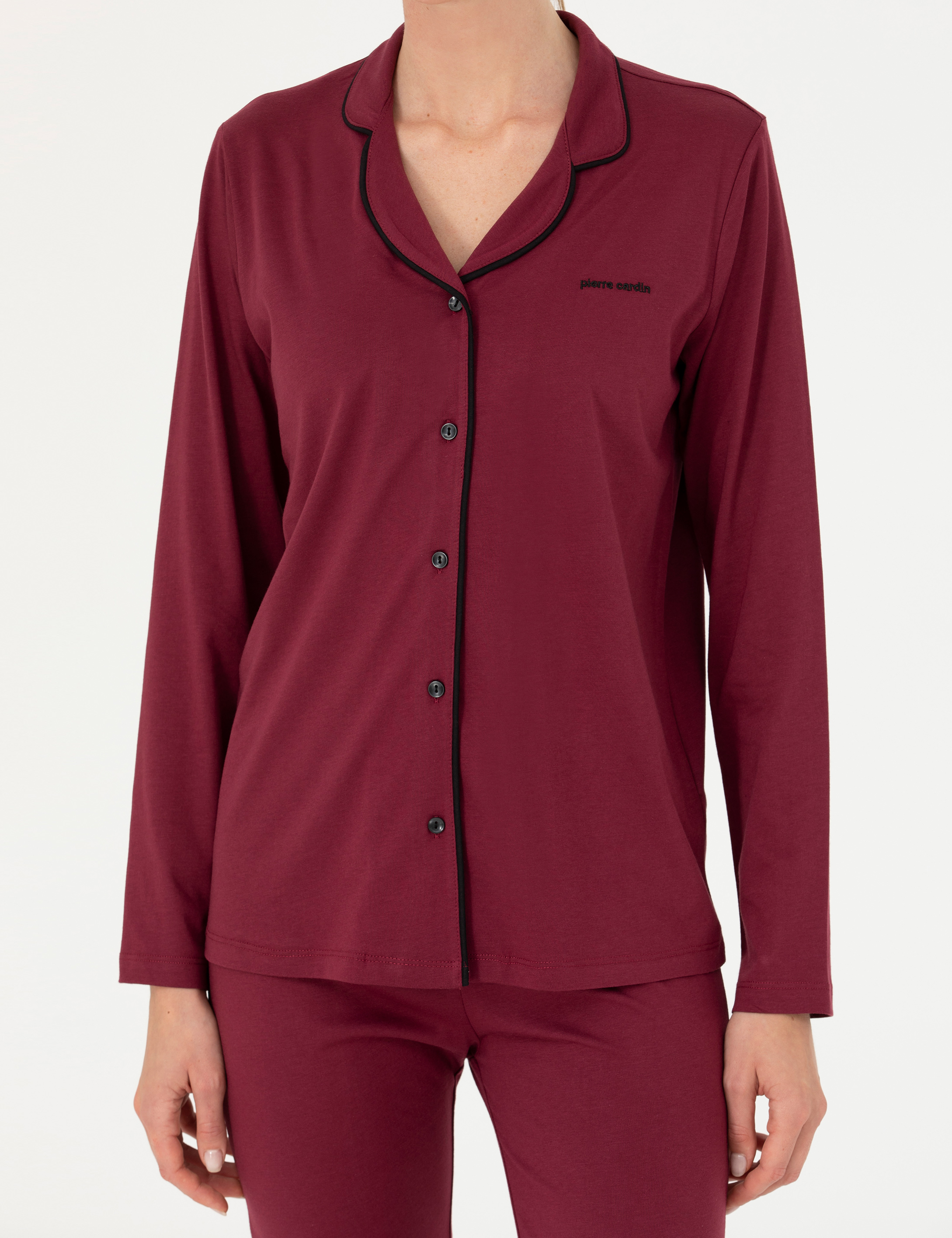 Bordo Pijama Takımı