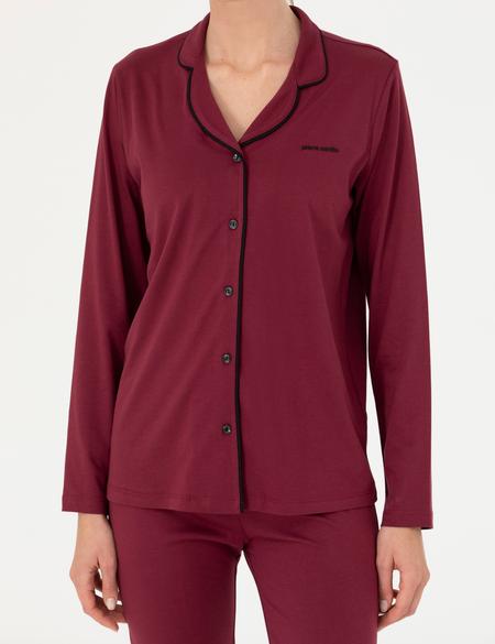 Bordo Pijama Takımı - 50286399017