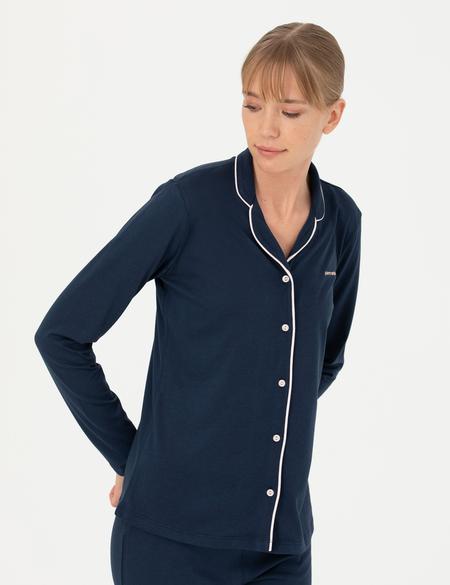 Lacivert Pijama Takımı - 50286399027