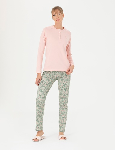 Pudra Pijama Takımı