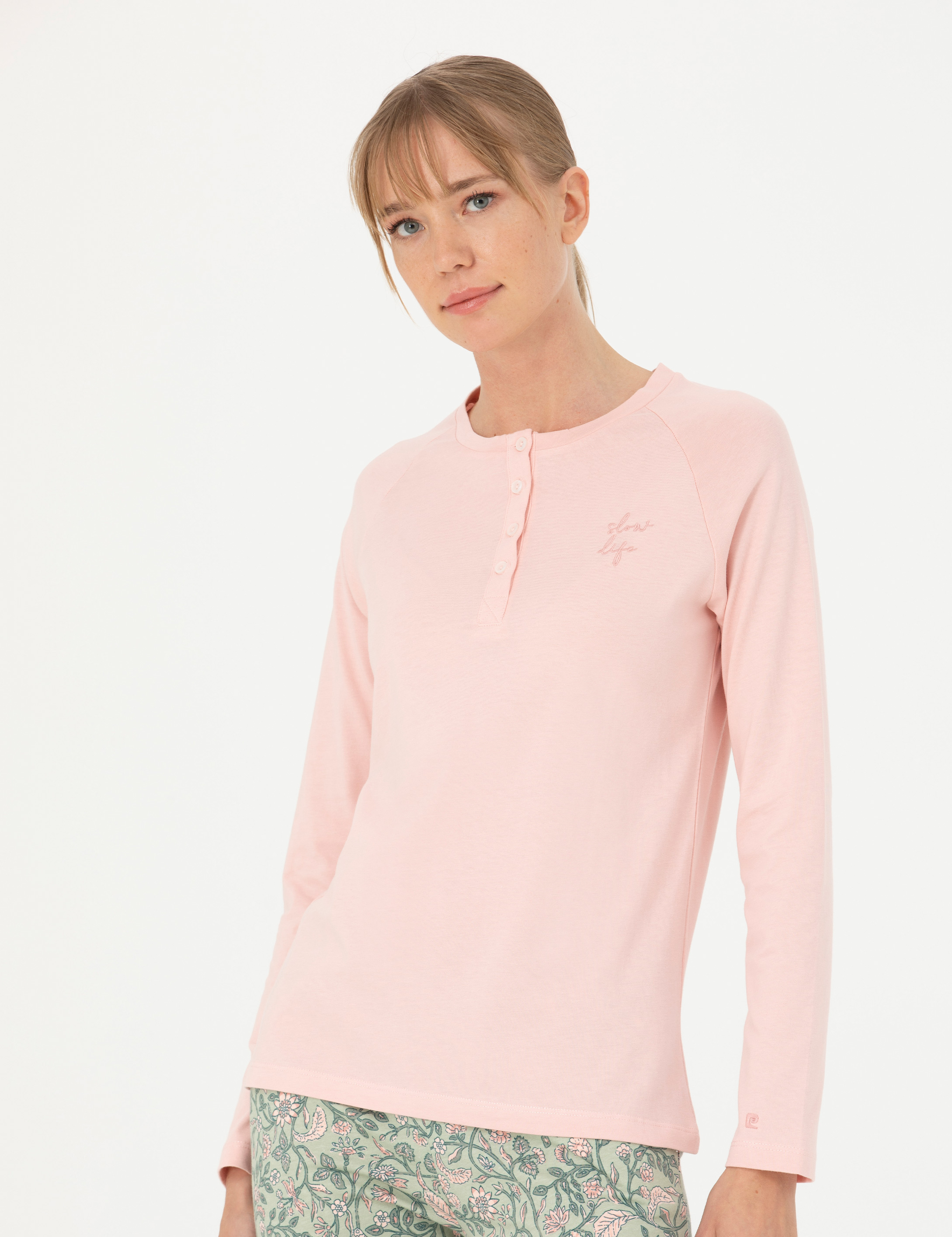 Pudra Pijama Takımı