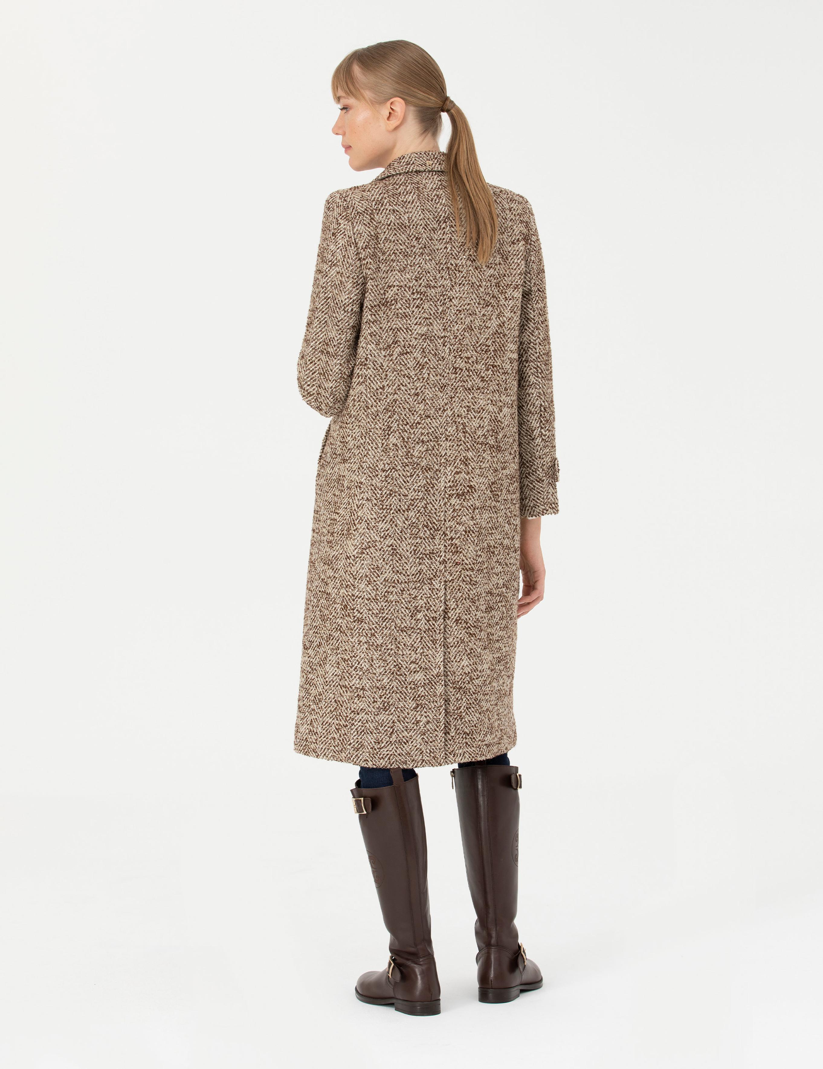 Kahverengi Kaşe Kaban