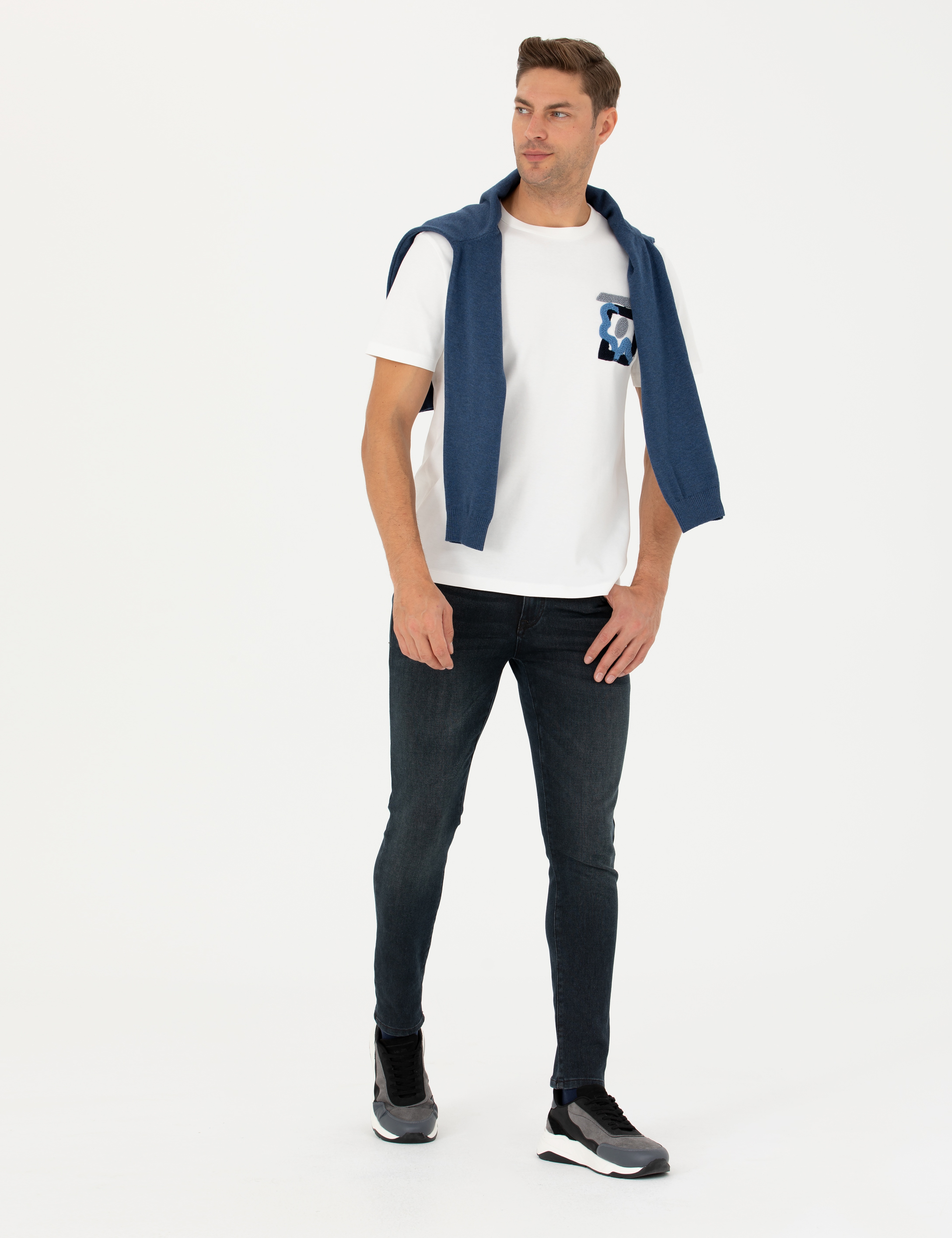 Ekru Regular Fit Tişört