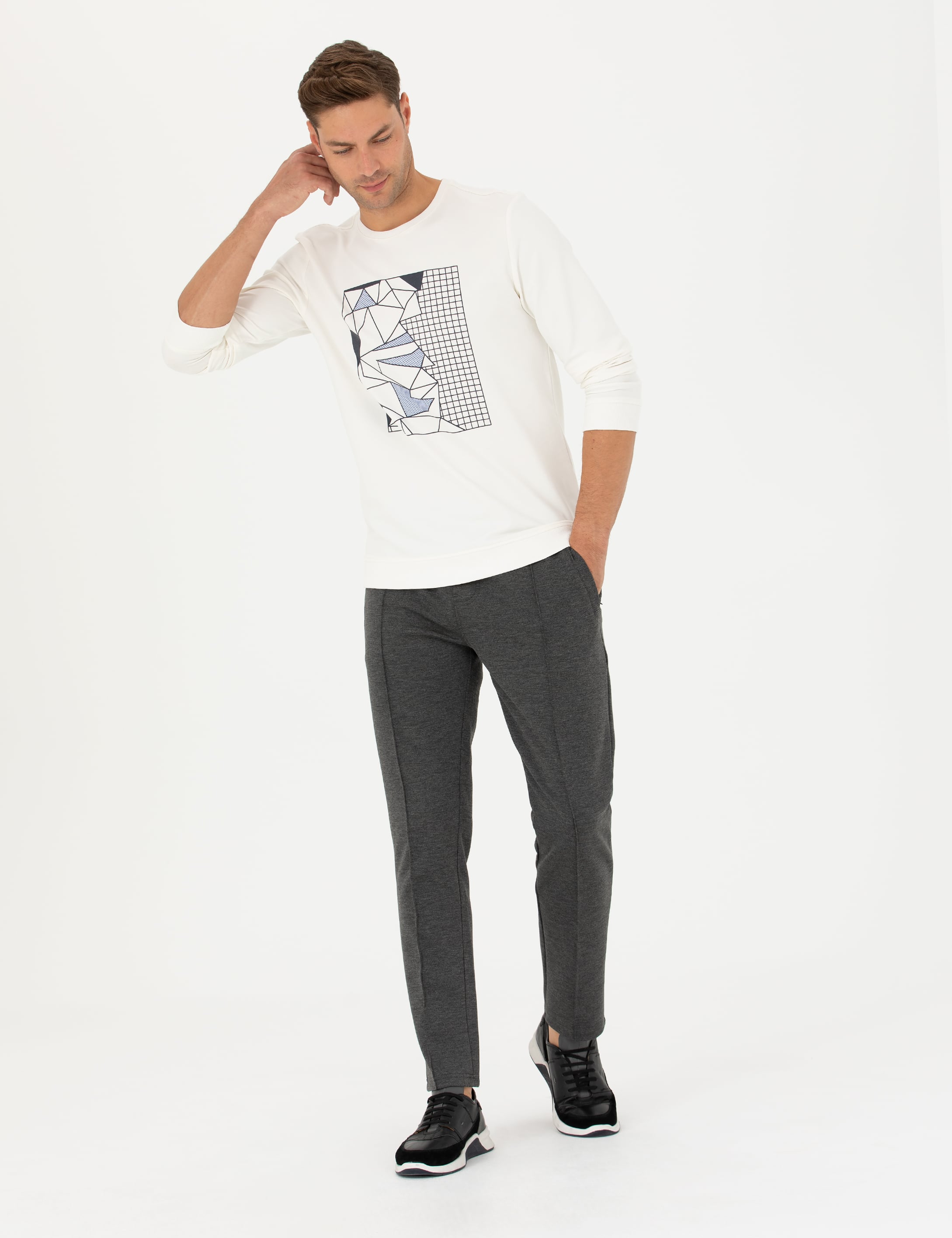 Pierre Cardin Siyah Eşofman Altı görsel 3