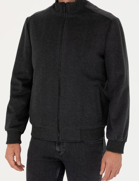 Antrasit Kaşe Mont - 50270901024