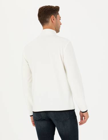 Ekru Regular Fit Sweatshirt