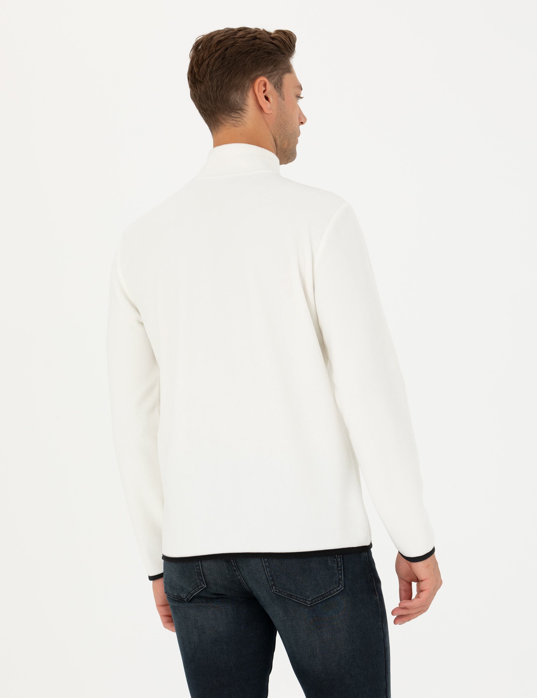 Ekru Regular Fit Sweatshirt