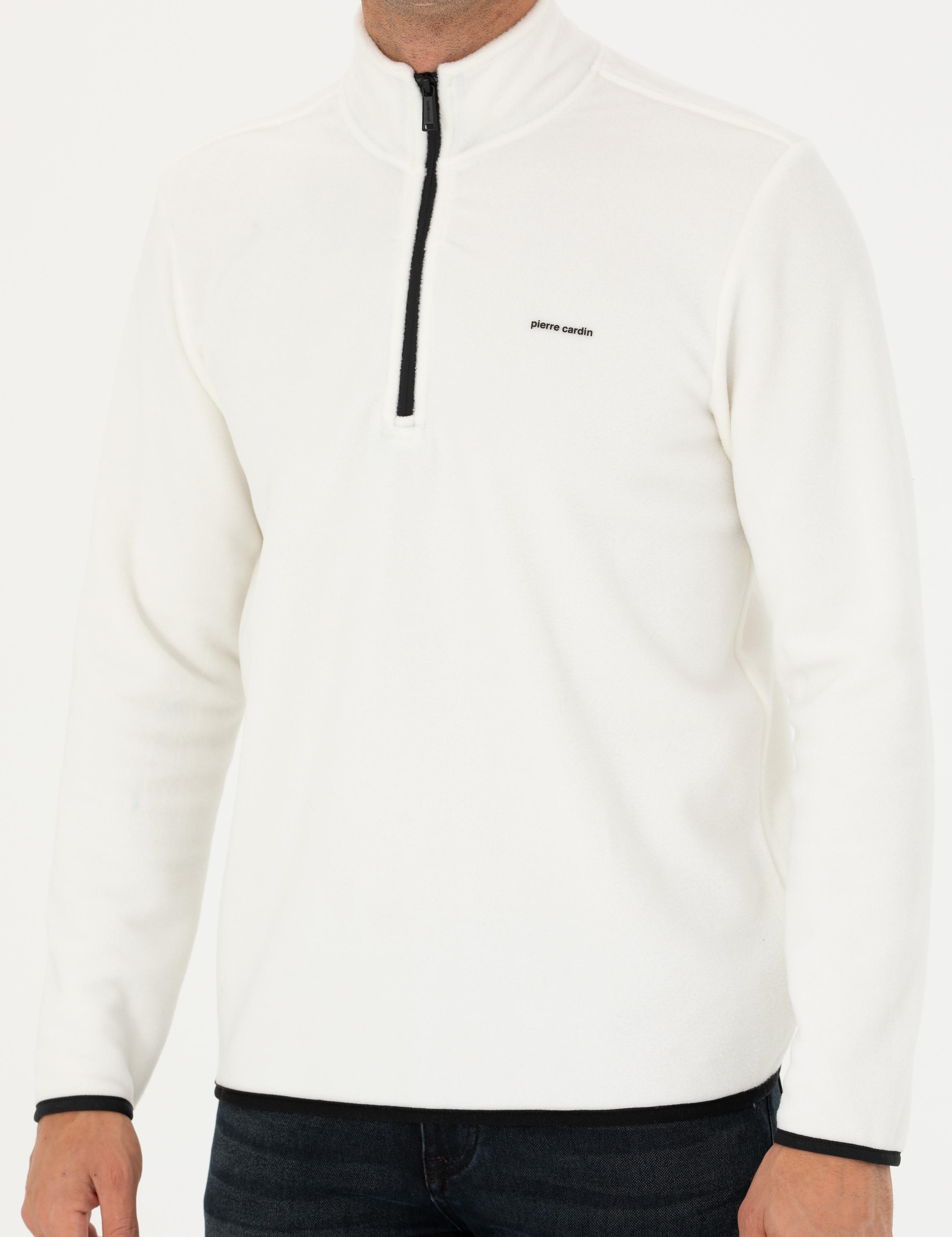 Ekru Regular Fit Sweatshirt