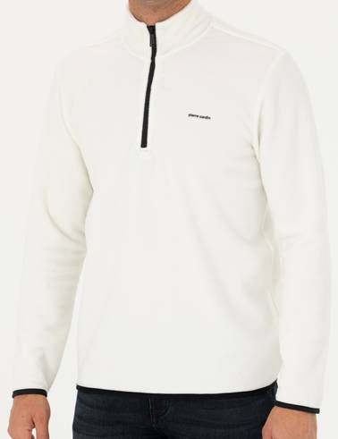 Ekru Regular Fit Sweatshirt