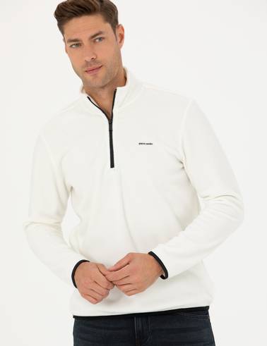 Ekru Regular Fit Sweatshirt