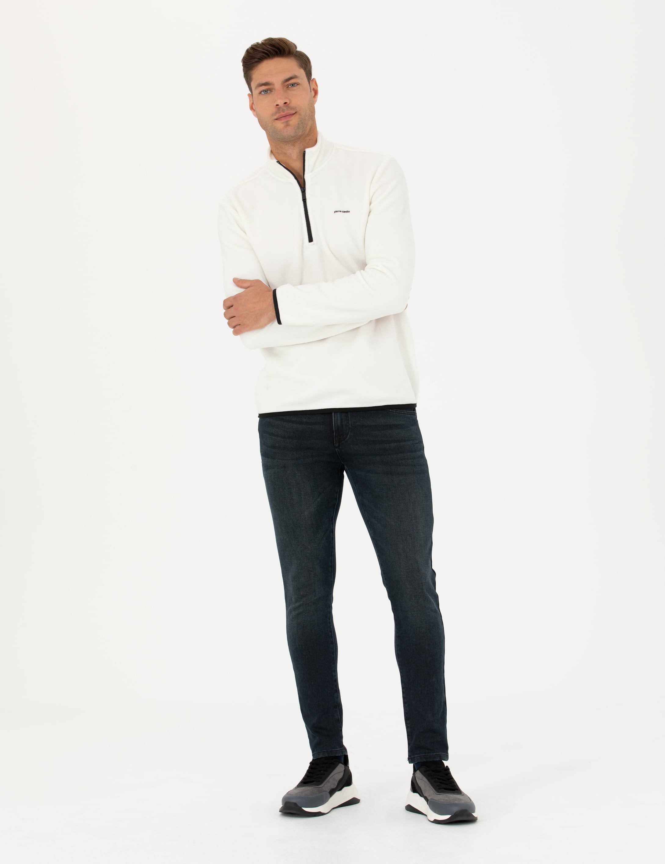Ekru Regular Fit Sweatshirt - Image 5
