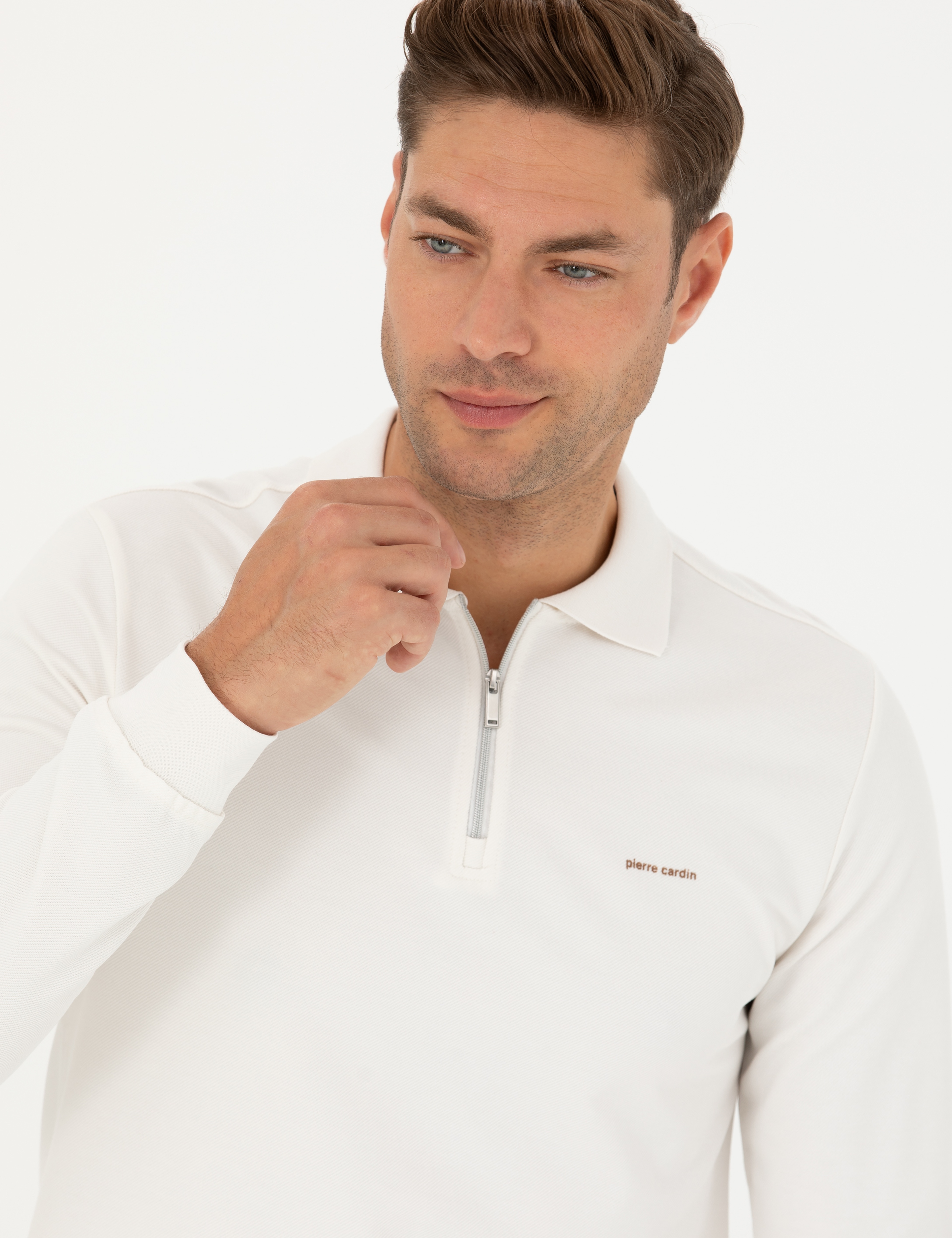Ekru Regular Fit Sweatshirt - Image 2