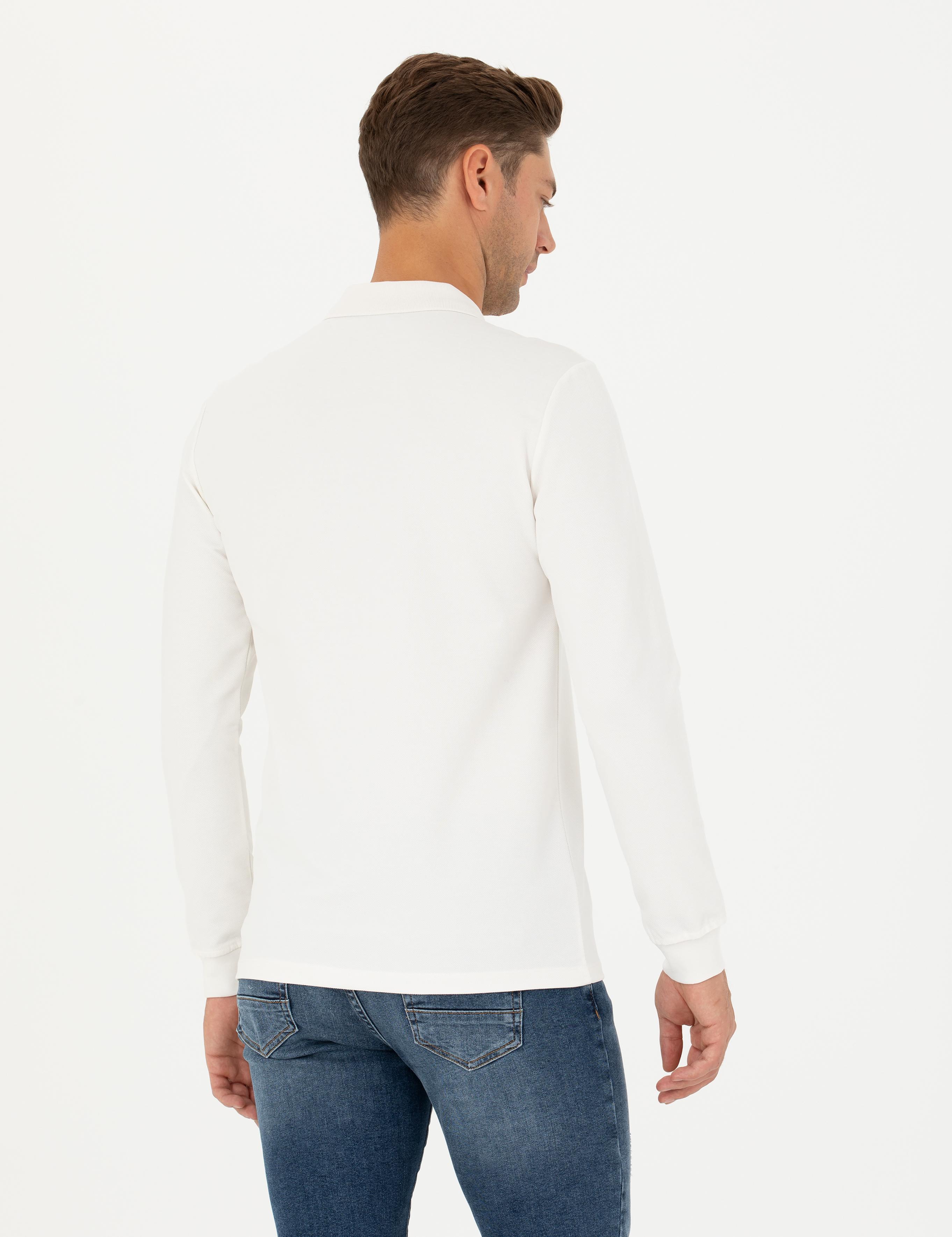 Ekru Regular Fit Sweatshirt
