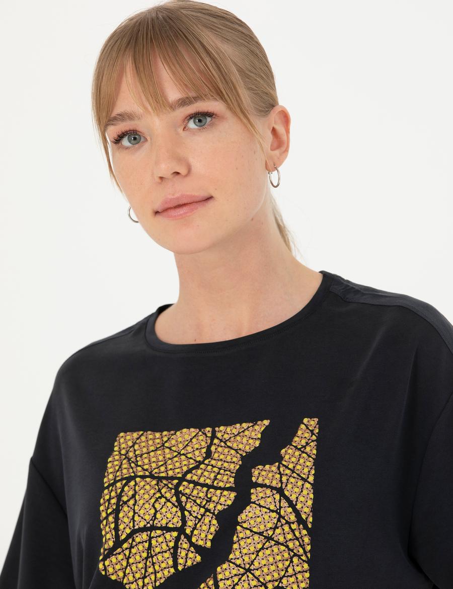 Antrasit Comfort Fit Tişört