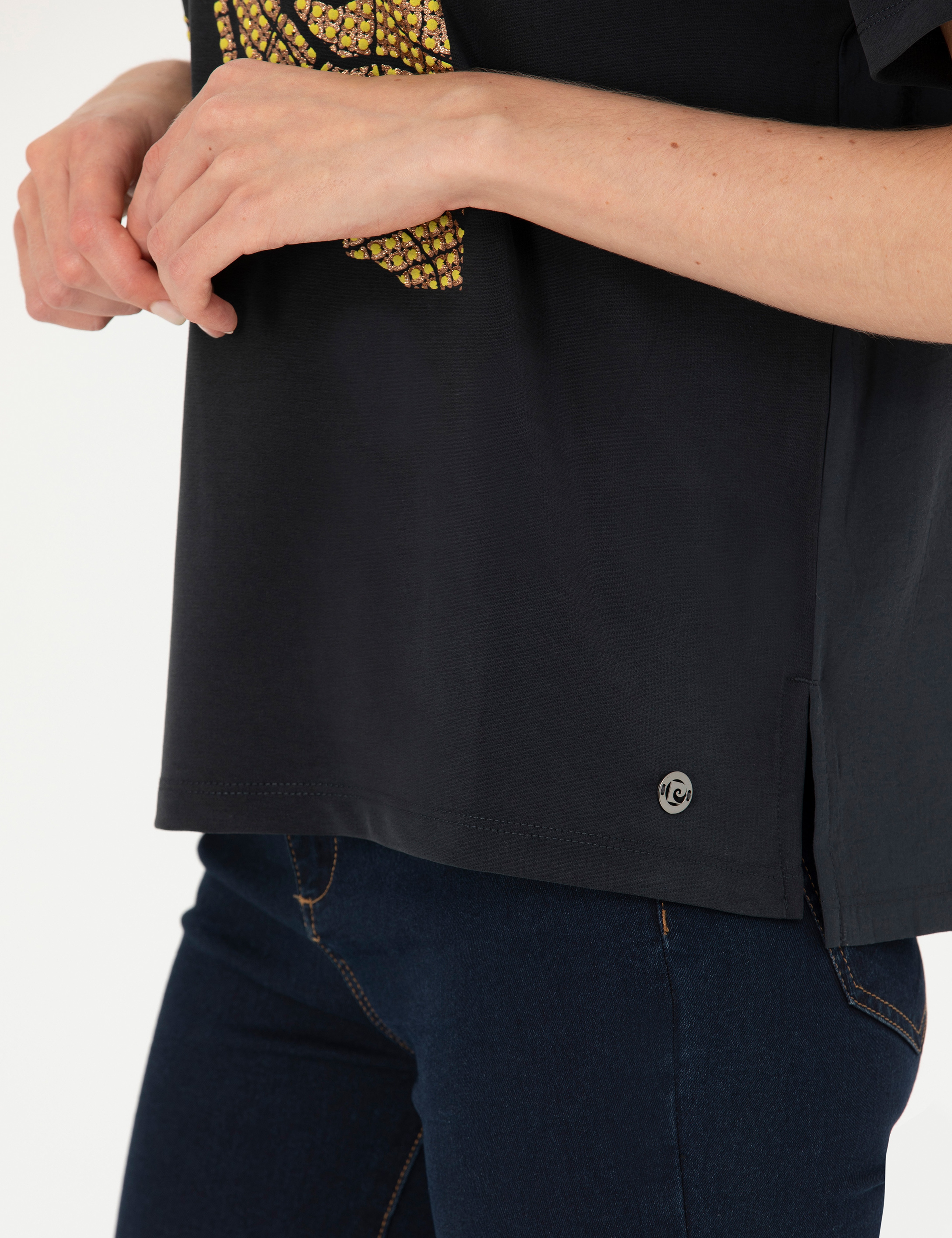 Antrasit Comfort Fit Tişört