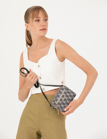 Gri Çapraz Çanta - 50290149004