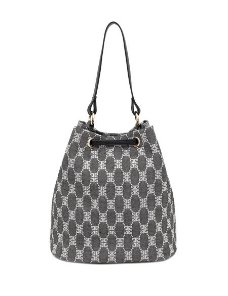 Gri Büzgülü Çanta - 50297601001