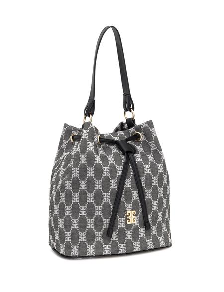 Gri Büzgülü Çanta - 50297601001