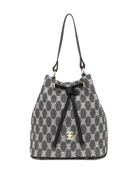 Gri Büzgülü Çanta - 50297601001