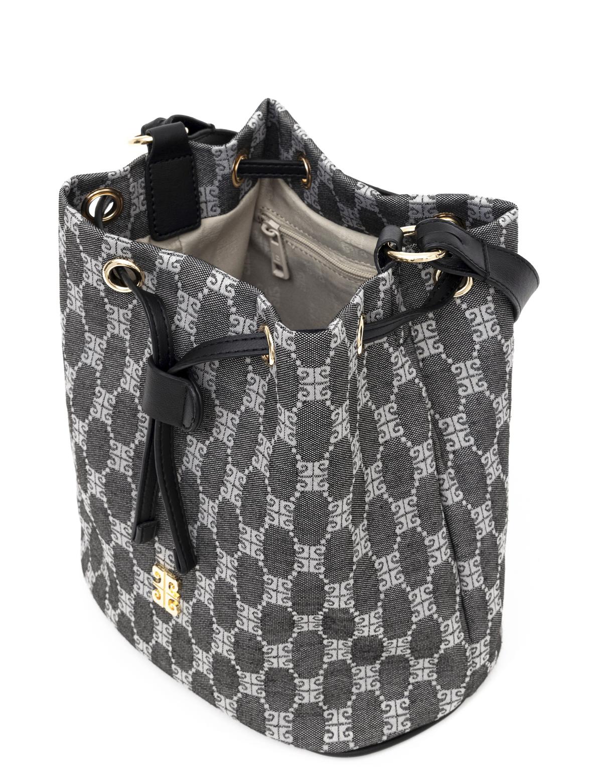 Gri Büzgülü Çanta - 50297601001