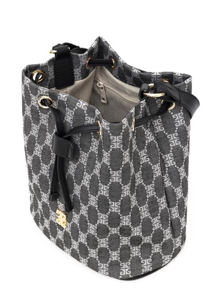 Gri Büzgülü Çanta - 50297601001