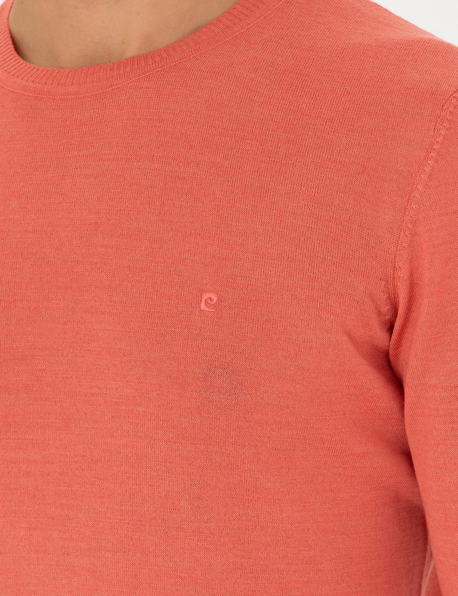 Somon Slim Fit Bisiklet Yaka Yün Karışımlı Basic Triko Kazak