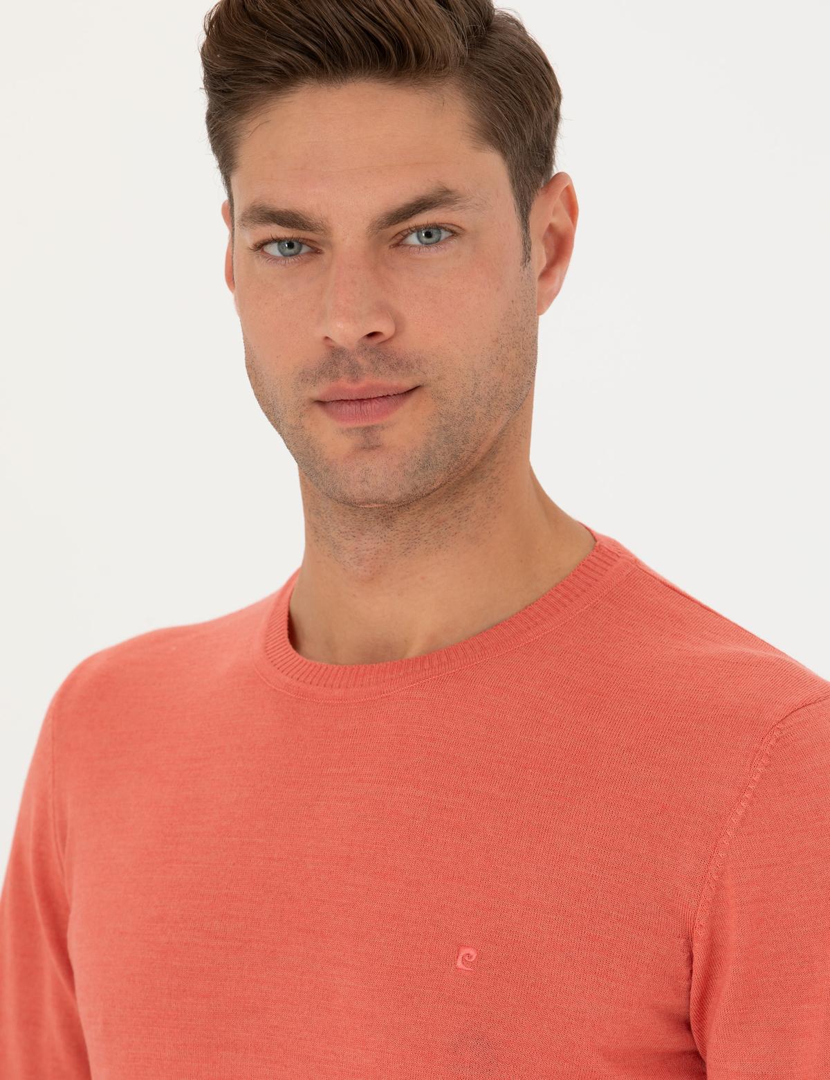 Somon Slim Fit Bisiklet Yaka Yün Karışımlı Basic Triko Kazak - 50270054101