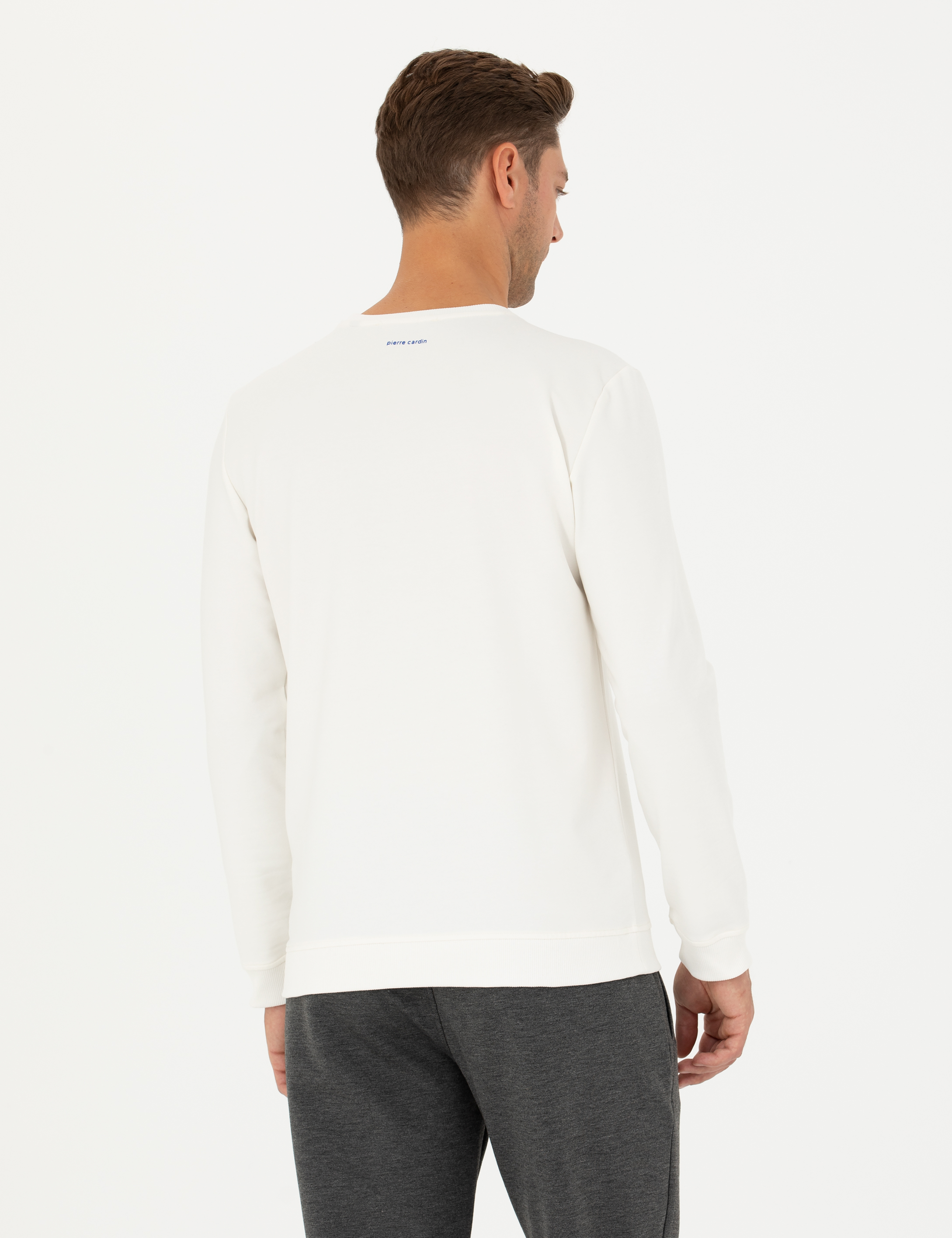 Ekru Regular Fit Sweatshirt - Image 6