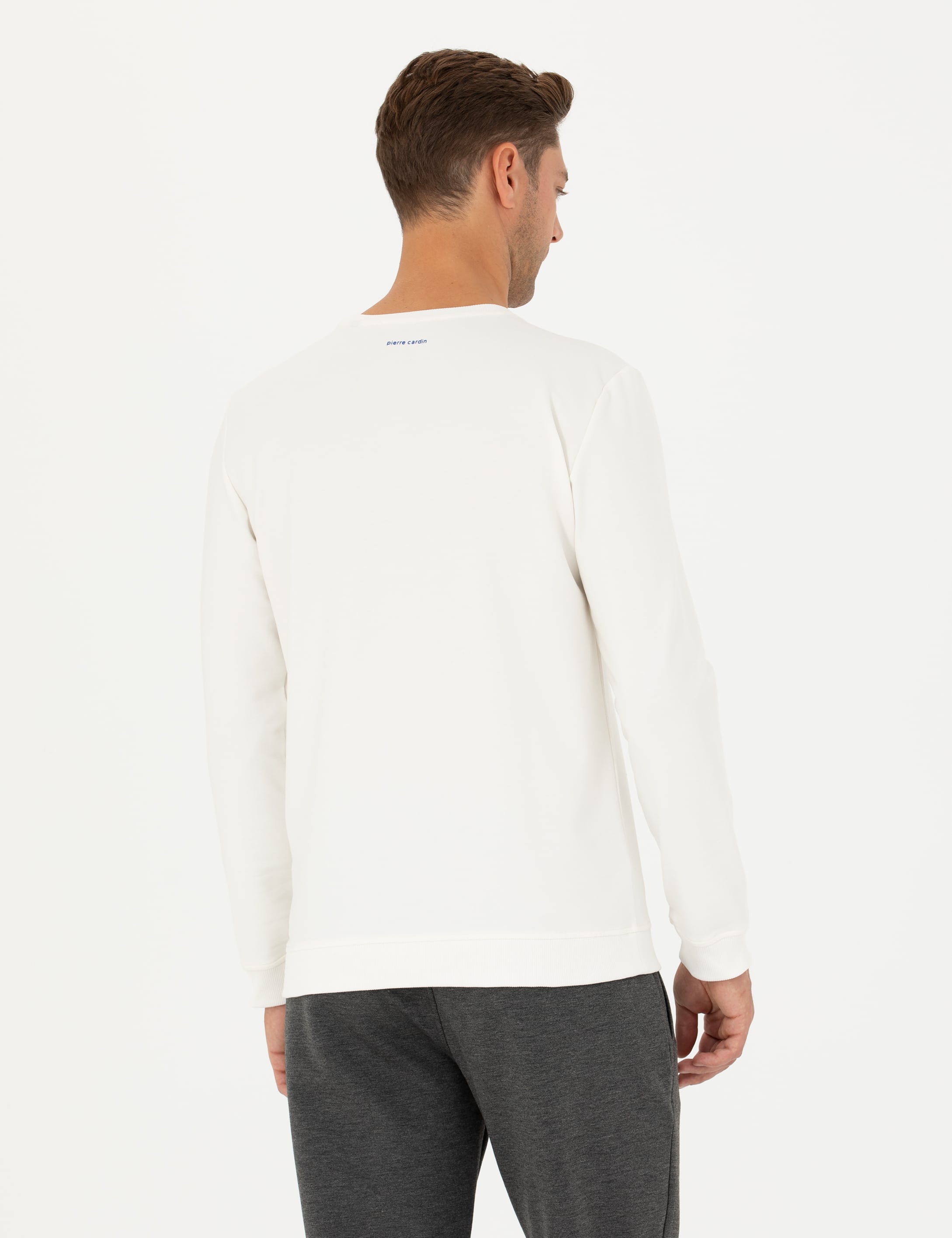 Ekru Regular Fit Sweatshirt