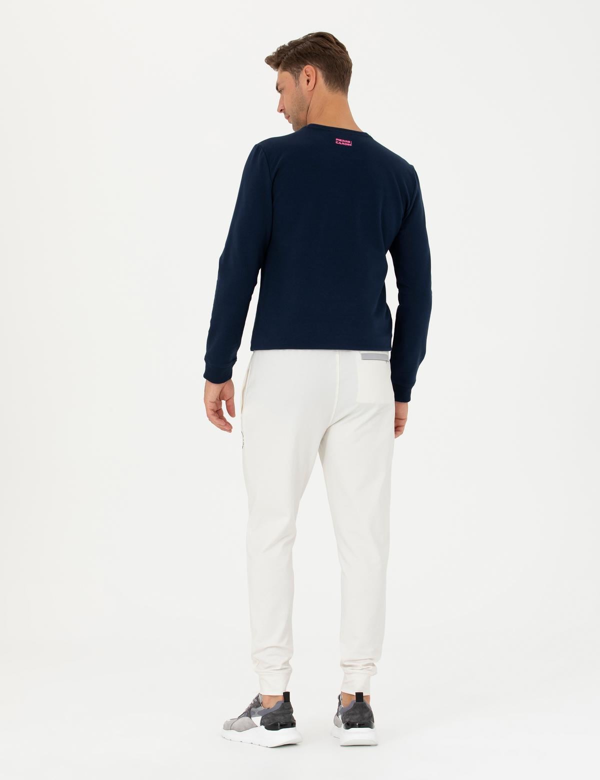 Ekru Slim Fit Eşofman Altı - 50274869038