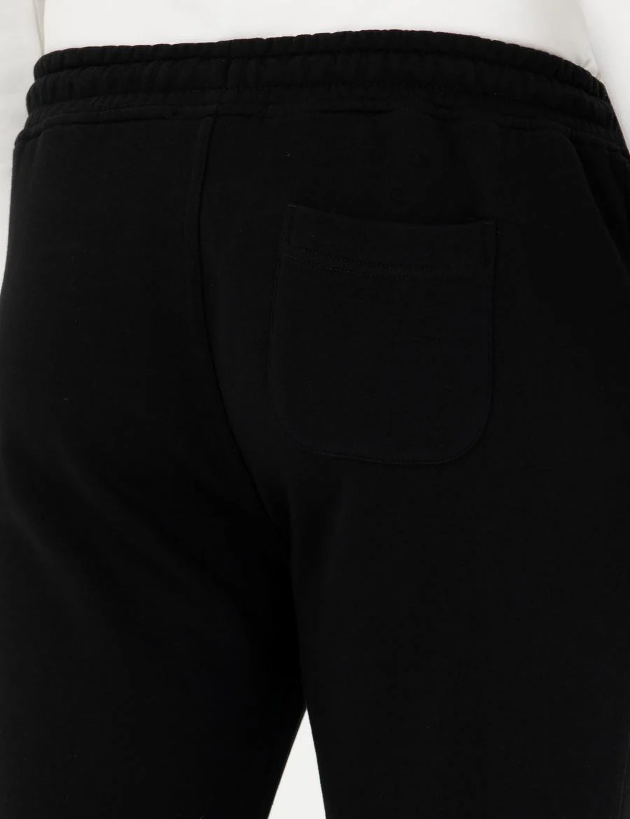 Siyah Slim Fit Eşofman Altı