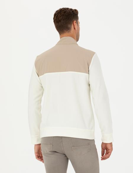 Ekru Regular Fit Sweatshirt - 50271771043