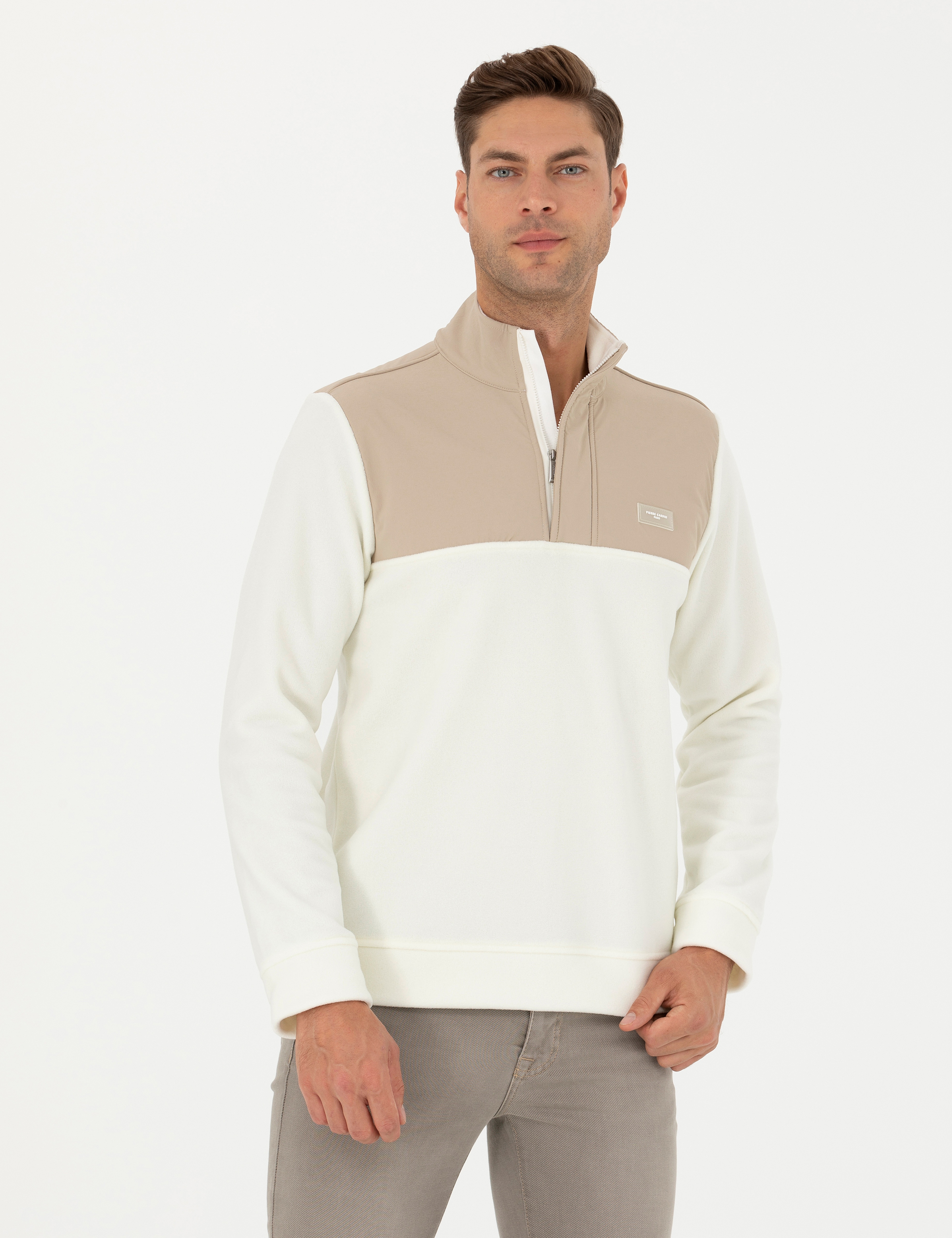 Ekru Regular Fit Sweatshirt - Image 4