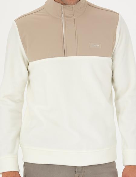 Ekru Regular Fit Sweatshirt - 50271771043