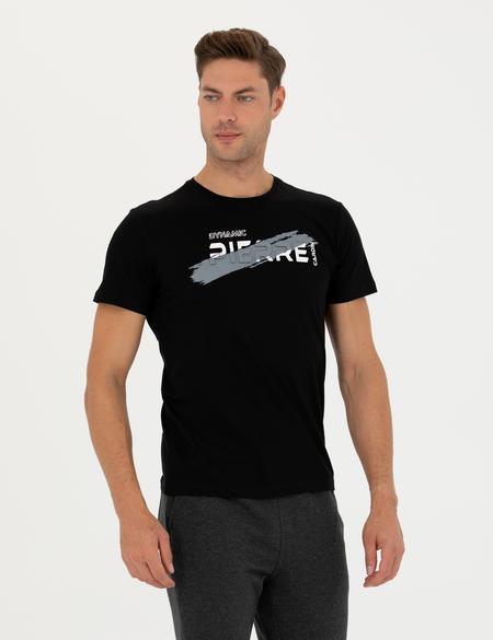 Siyah Slim Fit Tişört - 50272503033
