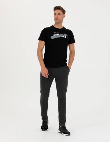 Siyah Slim Fit Tişört